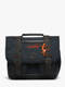 navy orange stitchin