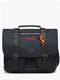 navy orange stitchin