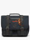 Navy Orange Stitchin