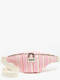rayures larges rose