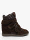 brown suede