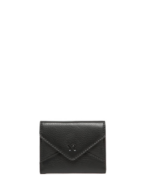 Coin Purse Leather Yves renard Black enveloppe 29250