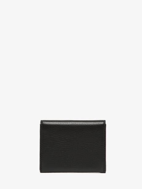 Coin Purse Leather Yves renard Black enveloppe 29250 other view 2