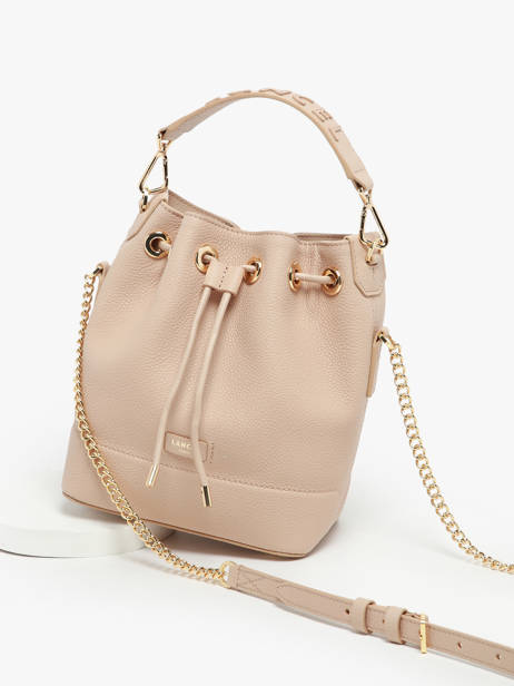 Sac Seau S Ninon Cuir Lancel Beige ninon A10922 vue secondaire 3