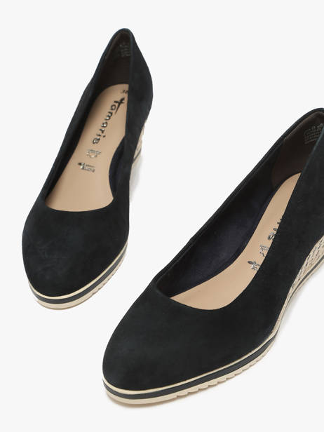 Pumps In Leather Tamaris Blue women 42 other view 1