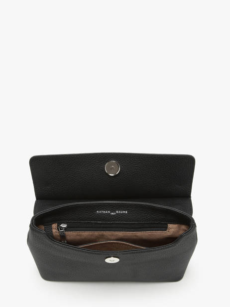Sac Bandoulière Calie Cuir Nathan baume Noir nathan 19 vue secondaire 3