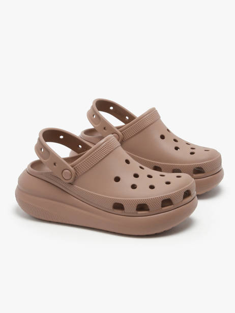 Slippers Crush Clog Crocs Brown women 207521 other view 1