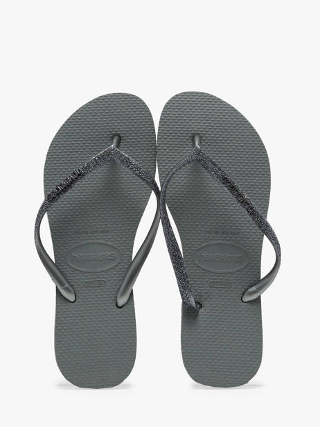 Slim Glitter Ii Flip Flops Havaianas Gray women 4146975F
