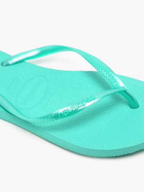 Tongs Slim Havaianas Green women 4000030F other view 1