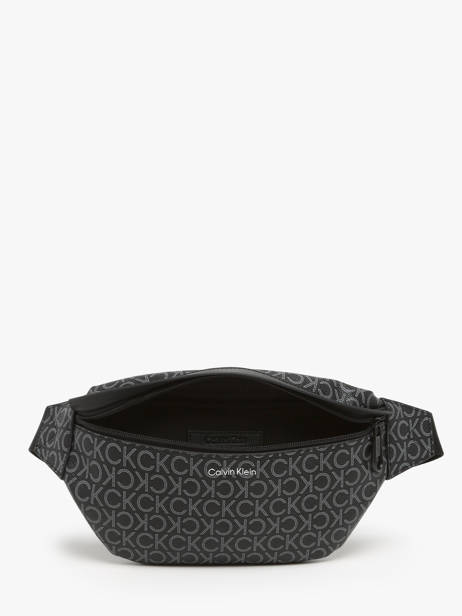Sac Banane Calvin klein jeans Noir must K511599 vue secondaire 3