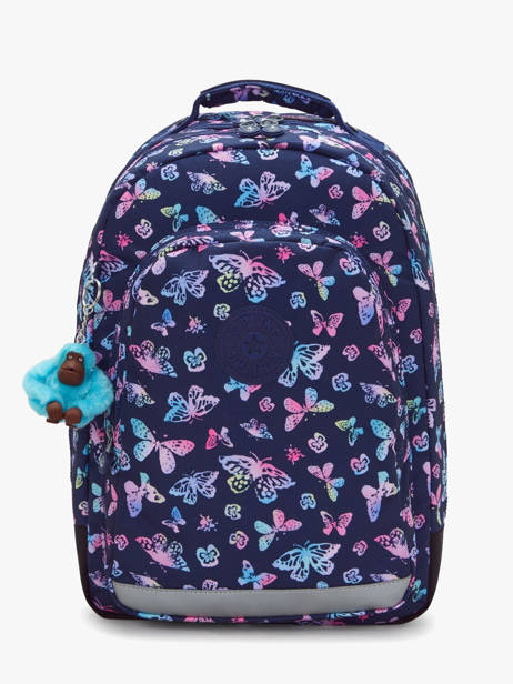 Sac à Dos Class Room 2 Compartiments Kipling Bleu back to school KI7090