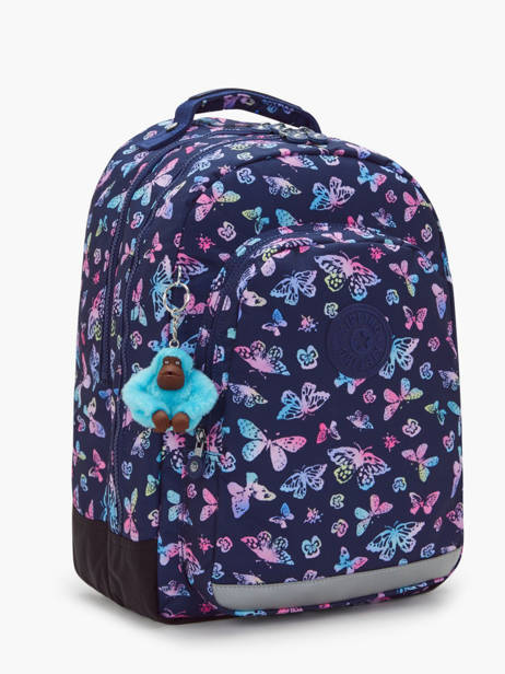 Sac à Dos Class Room 2 Compartiments Kipling Bleu back to school KI7090 vue secondaire 2