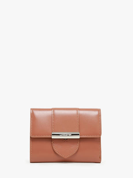 Wallet Leather Lancaster Beige paris ily 50
