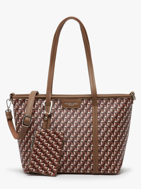 Sac Porté épaule Paris Miniprix Marron paris F8545