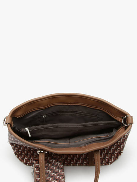 Sac Porté épaule Paris Miniprix Marron paris F8545 vue secondaire 2