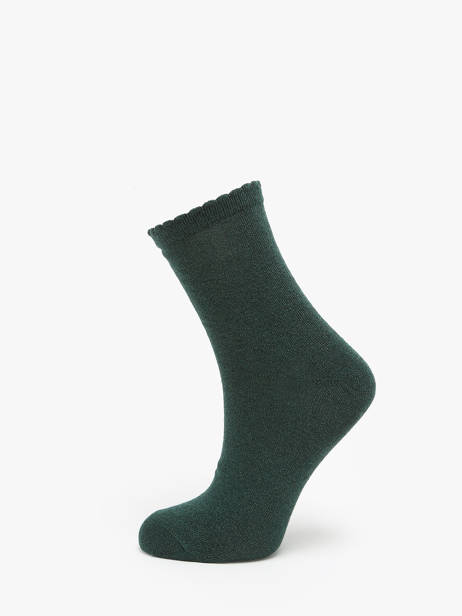 Chaussettes Pieces Vert girl 17078534