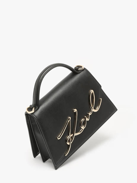 Shoulder Bag K Signature Leather Karl lagerfeld Black k signature A1W30036 other view 1