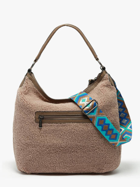 Sac Porté épaule Miniprix Beige fur 3923 vue secondaire 3