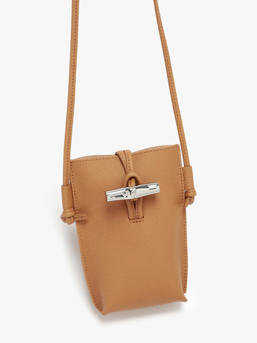Longchamp Le roseau Ipod case / cd holder Brown