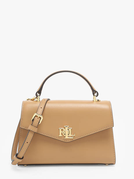 Sac à Main Farrah Cuir Lauren ralph lauren Beige farrah 31968761