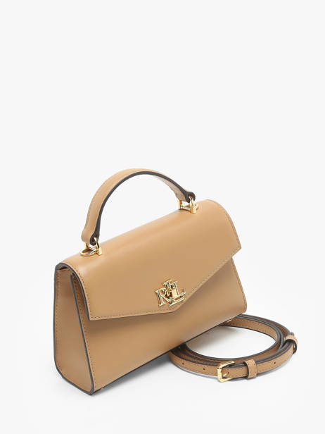 Sac à Main Farrah Cuir Lauren ralph lauren Beige farrah 31968761 vue secondaire 2