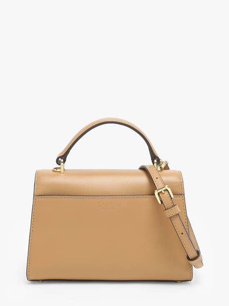 Sac à Main Farrah Cuir Lauren ralph lauren Beige farrah 31968761 vue secondaire 4