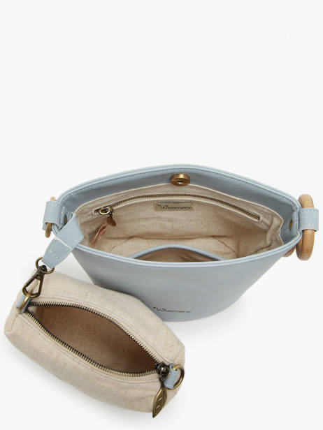 Shoulder Bag Heliconia Woomen Blue heliconia WHEL02 other view 4