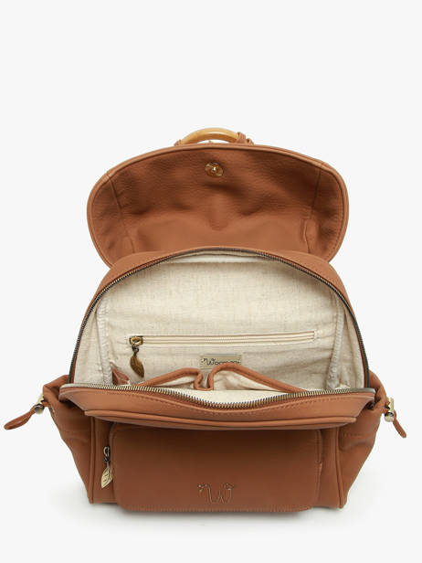 Sac à Dos Camomille Woomen Marron camomille WCAO02 vue secondaire 3