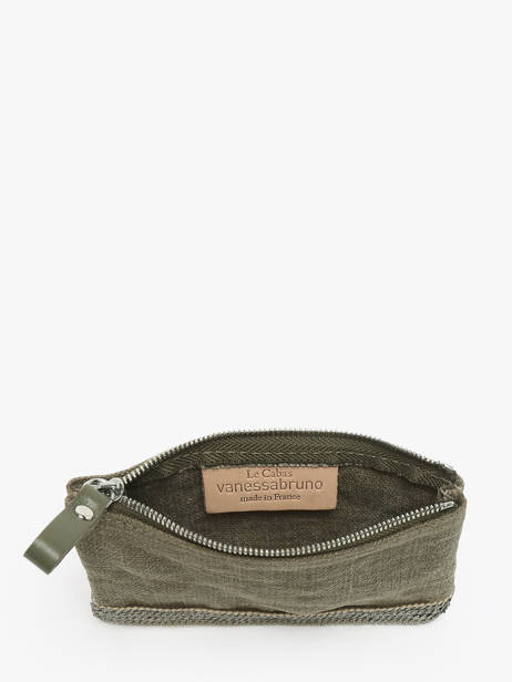 Coin Purse Le Cabas Linen Vanessa bruno Beige cabas lin 31V42017 other view 1