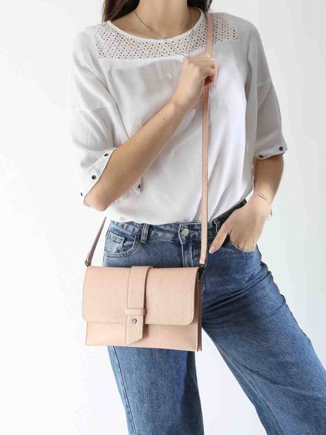 Shoulder Bag Caviar Leather Milano Pink caviar CA240610 other view 1