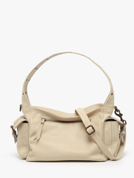 Shoulder Bag Cargo Leather Basilic pepper Beige cargo BCAR05 other view 4