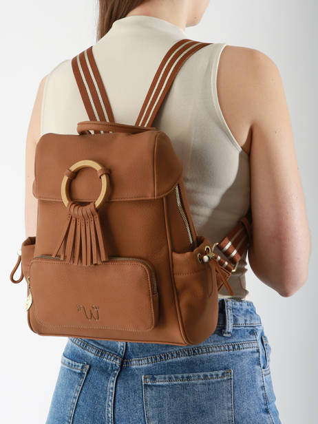 Sac à Dos Camomille Woomen Marron camomille WCAO02 vue secondaire 1