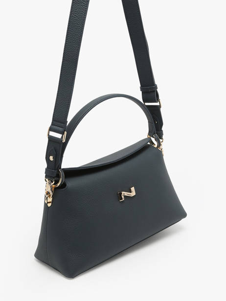 Leather Freesia Shoulder Bag Nathan baume Blue eden 4 other view 2