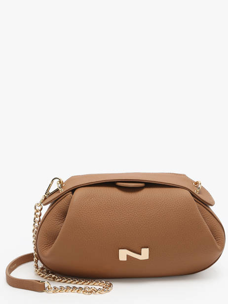 Crossbody Bag Nymphea Leather Nathan baume Brown nymphea 2