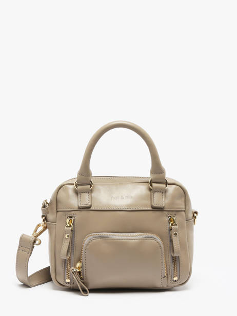 Crossbody Bag Vintage Leather Nat et nin Beige vintage MICRMACY