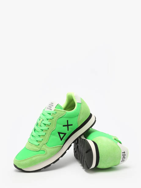 Sneakers Tom Solid Sun68 Green men Z35101 other view 3