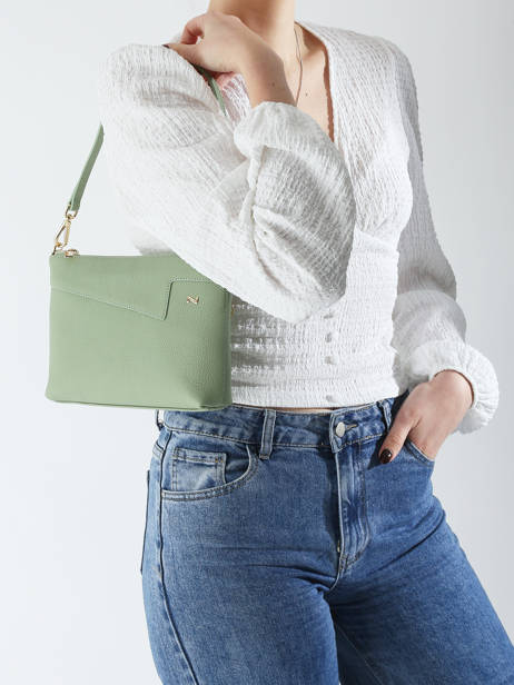 Leather Palma Crossbody Bag Nathan baume Green nathan 27 other view 1