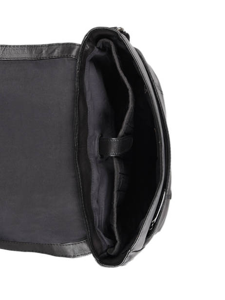 Besace Business Basilic pepper Noir traveler BTRA01 vue secondaire 3