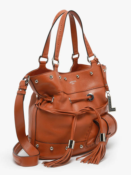 Sac Porté Main Premier Flirt Cuir Lancel Marron premier flirt A13381 vue secondaire 3
