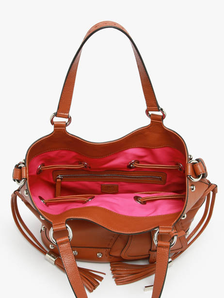 Sac Porté Main Premier Flirt Cuir Lancel Marron premier flirt A13381 vue secondaire 4