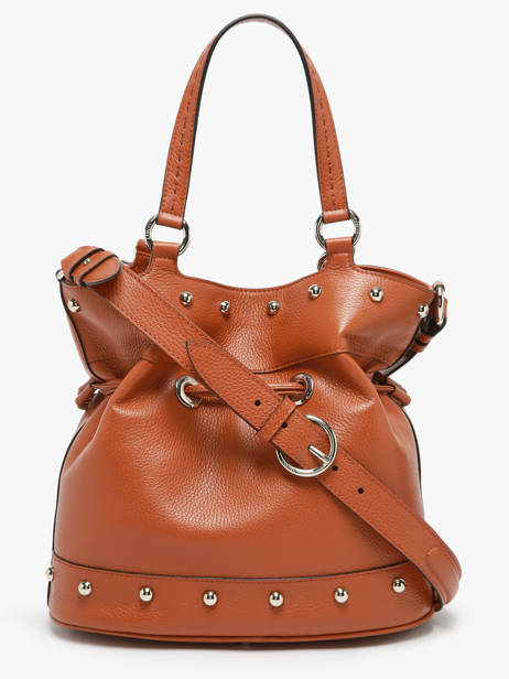 Sac Porté Main Premier Flirt Cuir Lancel Marron premier flirt A13381 vue secondaire 5
