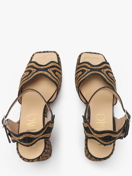 Heeled Sandals Danae Gaimo Black women DANAE other view 3
