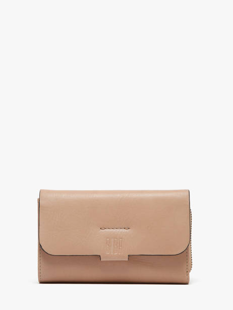 Wallet Leather Biba Beige wallet VET1L