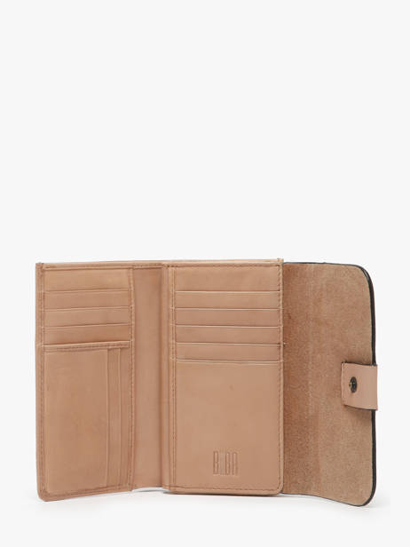 Wallet Leather Biba Beige wallet VET1L other view 1