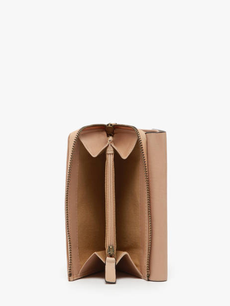 Wallet Leather Biba Beige wallet VET1L other view 2
