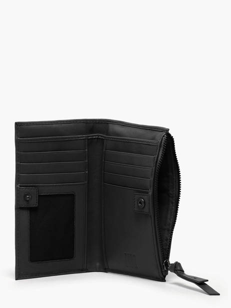 Wallet Leather Biba Black wallet VAW3L other view 1