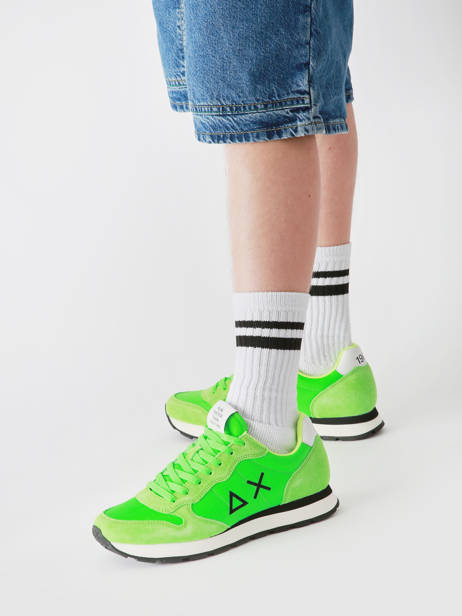 Sneakers Tom Solid Sun68 Green men Z35101 other view 1
