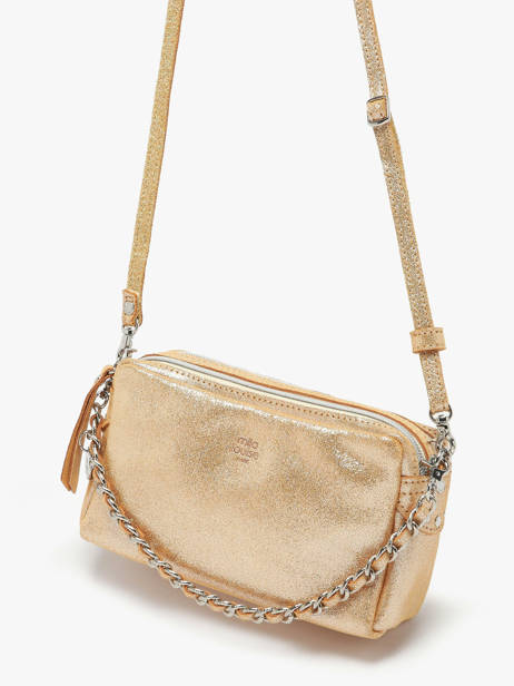 Sac Mama Xs Cuir Mila louise Or vintage 23673XSX vue secondaire 2