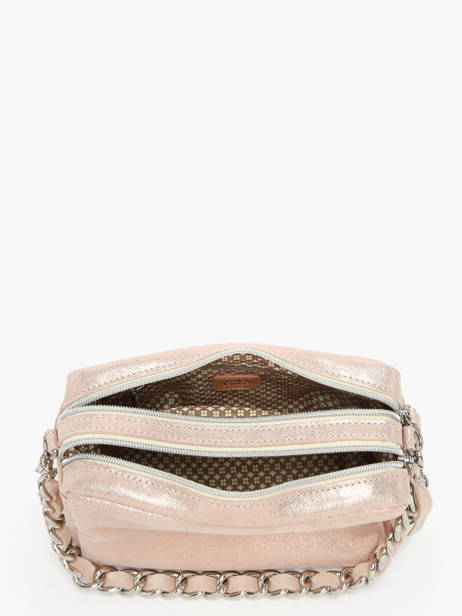 Crossbody Bag Vintage Leather Mila louise Pink vintage 23673X other view 3