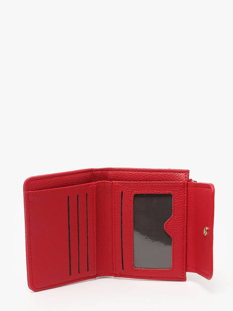 Porte-monnaie Porte-cartes Miniprix Rouge grained 78COK865 vue secondaire 1
